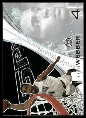 2002-03 Upper Deck NBA Chris Webber #70 Basketball - Basketball Card Single
