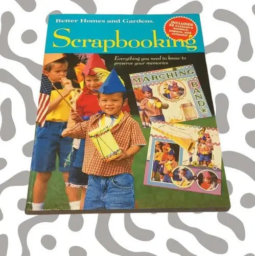 Better Homes and Gardens Scrapbooking book 2002 with original gloss by Simply Sandoval