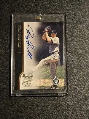 2002 Bowman #BA-RF Ryan Franklin Autographs - Baseball Card Single