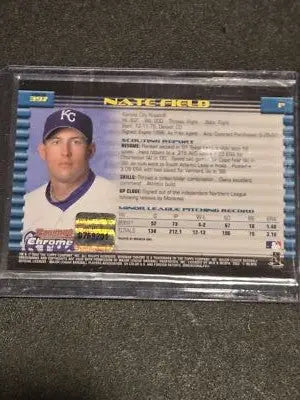 2002 Bowman Chrome #397 Nate Field - Baseball Card Single