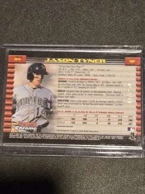 2002 Bowman Chrome #84 Jason Tyner X-Fractors #/250 - Baseball Card Single