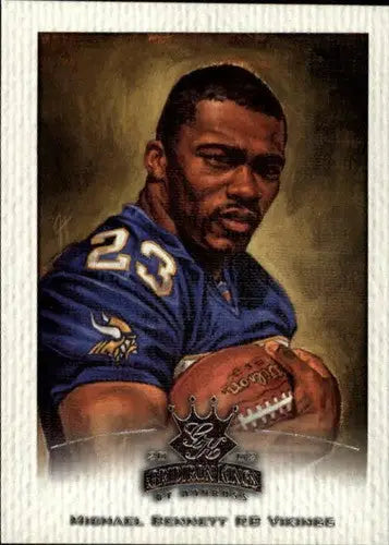 2002 Donruss Gridiron Kings #54 Michael Bennett NM Near Mint Vikings - Football Card Single