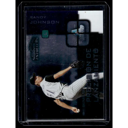 2002 Donruss Super Estrellas #3 Randy Johnson EX/NM Arizona Diamondbacks Baseball Card - Baseball Card Single