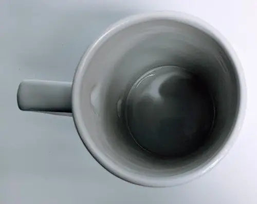 Empty gray mug from 2002 Encore Georgia Tech NCAA Stein Tankard featuring Georgia Tech NCAA design