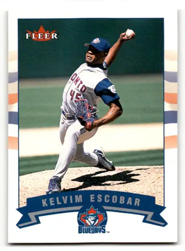 2002 Fleer Gold Backs #63 Kelvim Escobar NM-MT Blue Jays ID:61384 - Baseball Card Single