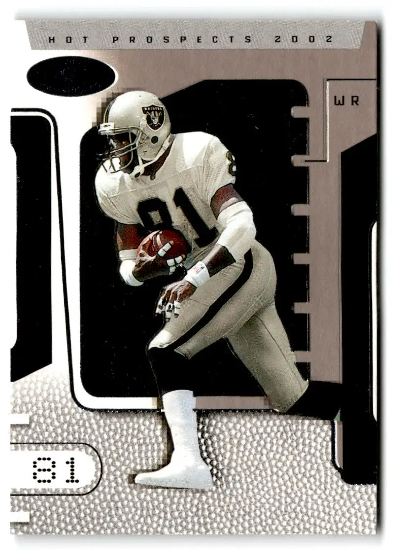 2002 Fleer Hot Prospects #46 Tim Brown - Football Card Single