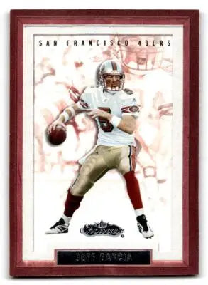 2002 Fleer Showcase #55 Jeff Garcia - Football Card Single