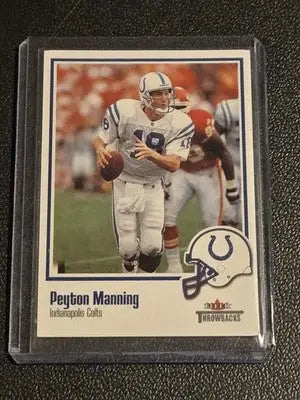 2002 Fleer Throwbacks #92 Peyton Manning - Football Card Single
