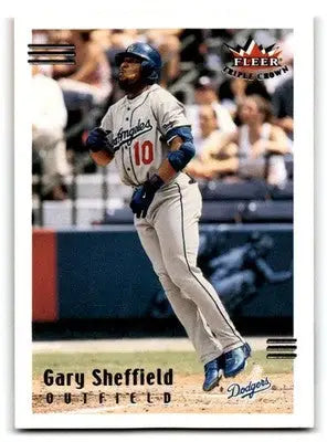 2002 Fleer Triple Crown #169 Gary Sheffield - Baseball Card Single