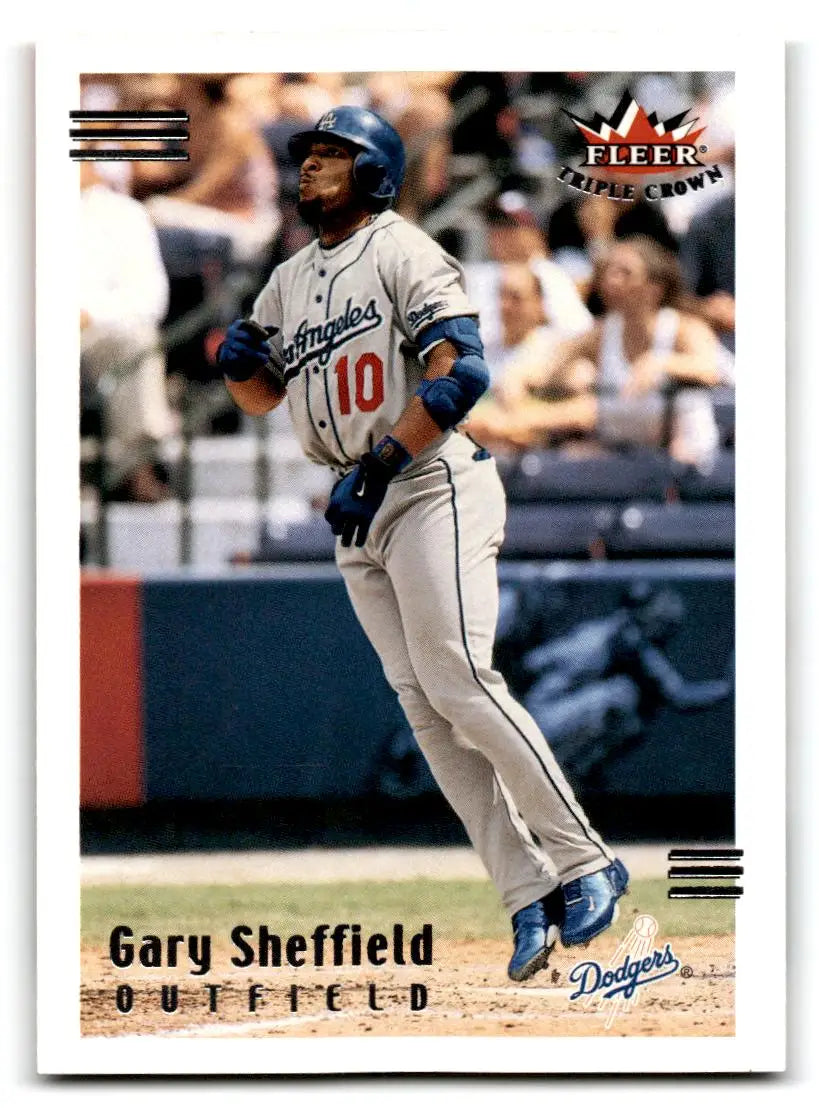 2002 Fleer Triple Crown #169 Gary Sheffield - Baseball Card Single