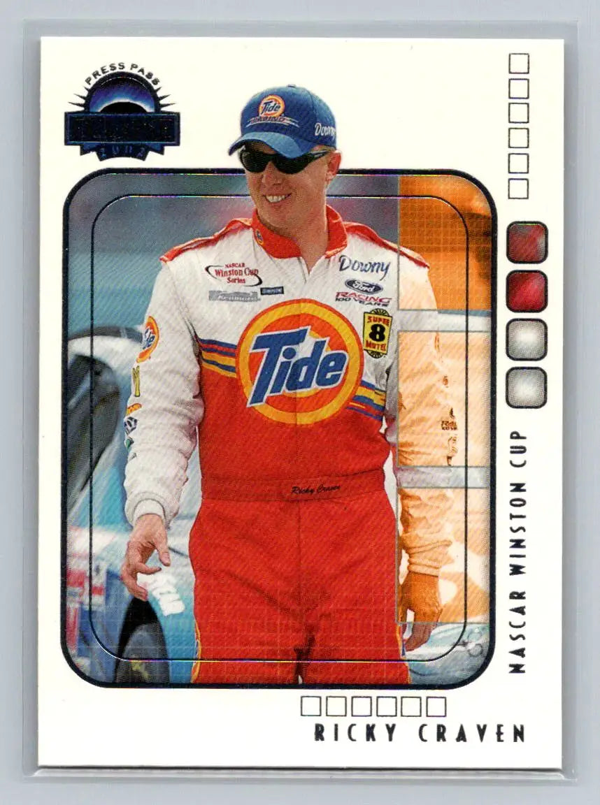 2002 Press Pass Eclipse #11 Ricky Craven PPI Motorsports - Racing Card Single