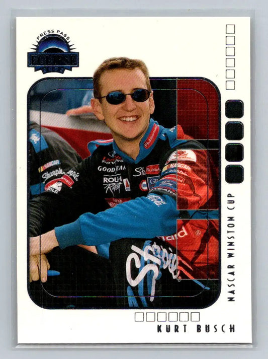 2002 Press Pass Eclipse #21 Kurt Busch Roush Racing - Racing Card Single