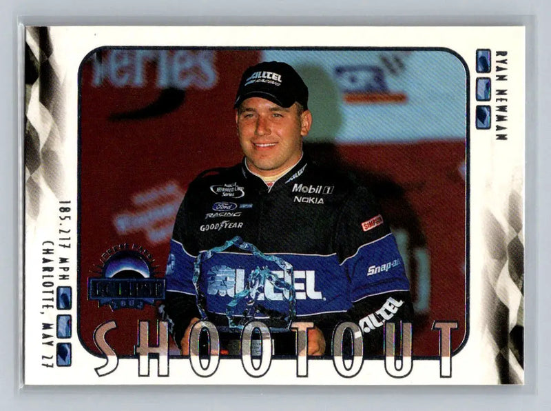 2002 Press Pass Eclipse #43 Ryan Newman Penske Racing South - Racing Card Single