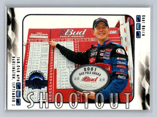 2002 Press Pass Eclipse #49 Kurt Busch Roush Racing - Racing Card Single