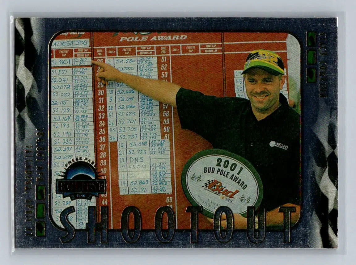 2002 Press Pass Eclipse #S41 Stacy Compton Solar Eclipse Melling Racing - Racing Card Single