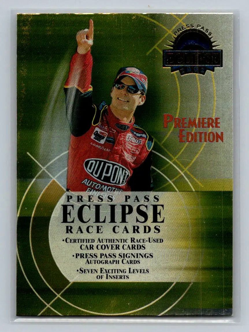 2002 Press Pass Eclipse #S50 Jeff Gordon Solar Eclipse Hendrick Motorsports - Racing Card Single