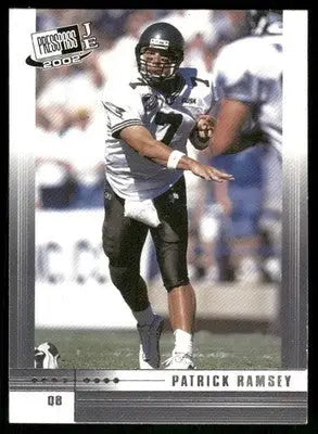 2002 Press Pass JE Patrick Ramsey #20 Football - Football Card Single