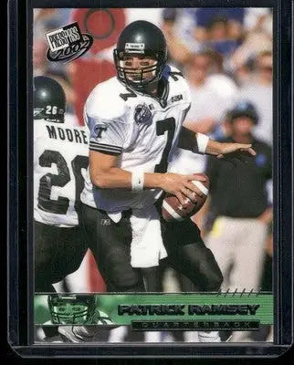 2002 Press Pass Patrick Ramsey #8 Football - Football Card Single