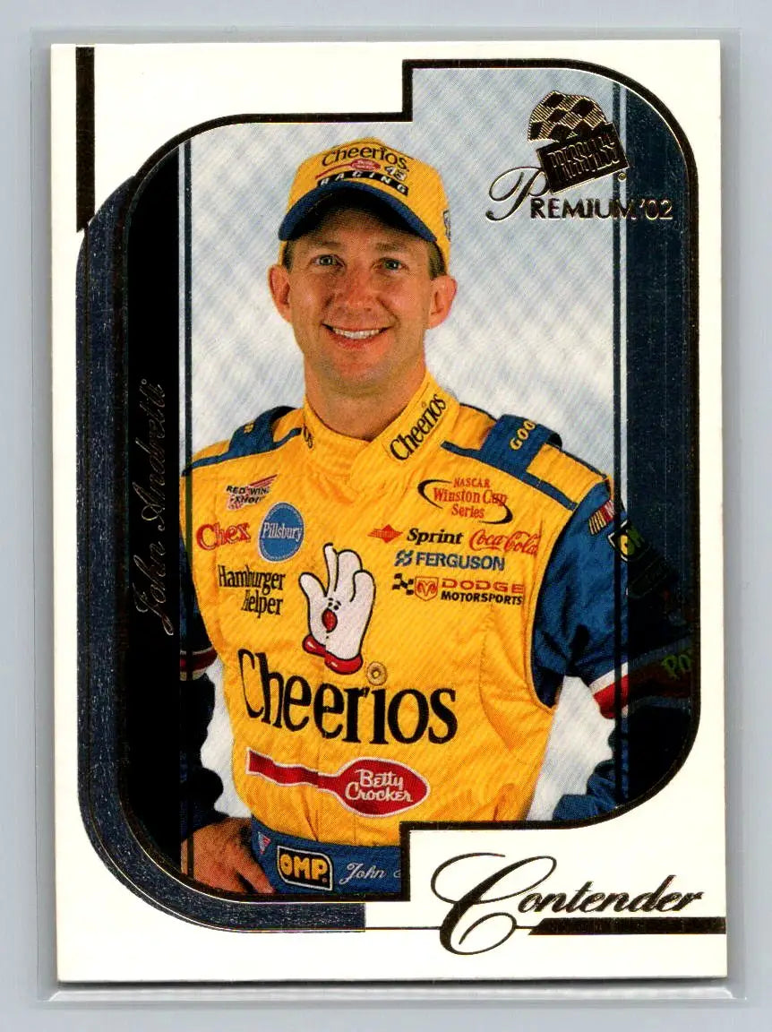 2002 Press Pass Premium #1 John Andretti Petty Enterprises - Racing Card Single