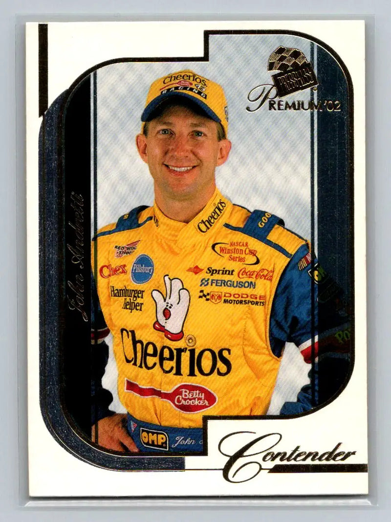 2002 Press Pass Premium #1 John Andretti Petty Enterprises - Racing Card Single