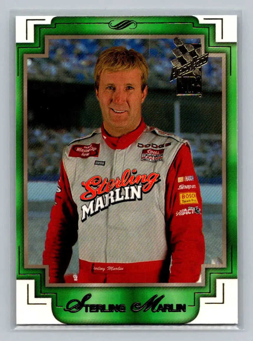 2002 Press Pass VIP #14 Sterling Marlin Chip Ganassi Racing with Felix Sabates - Racing Card Single
