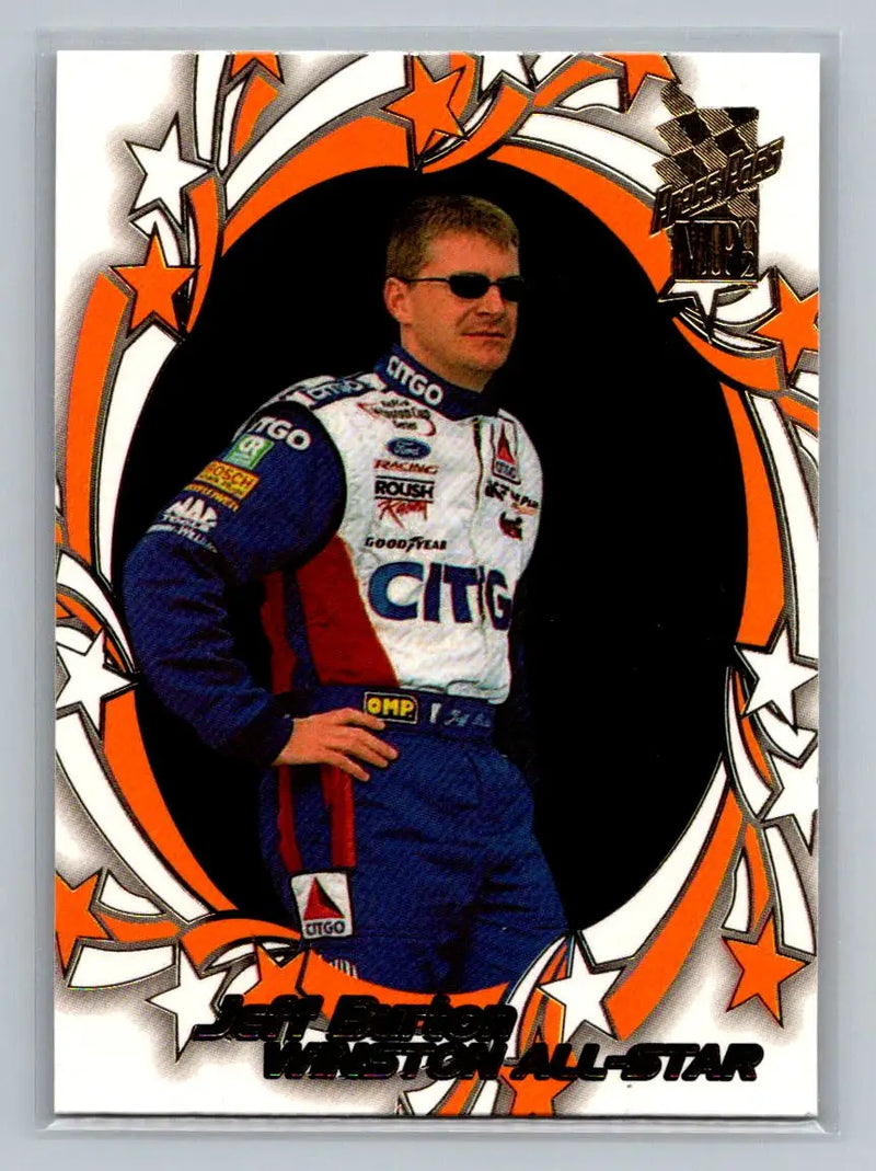 2002 Press Pass VIP #35 Jeff Burton Roush Racing - Racing Card Single