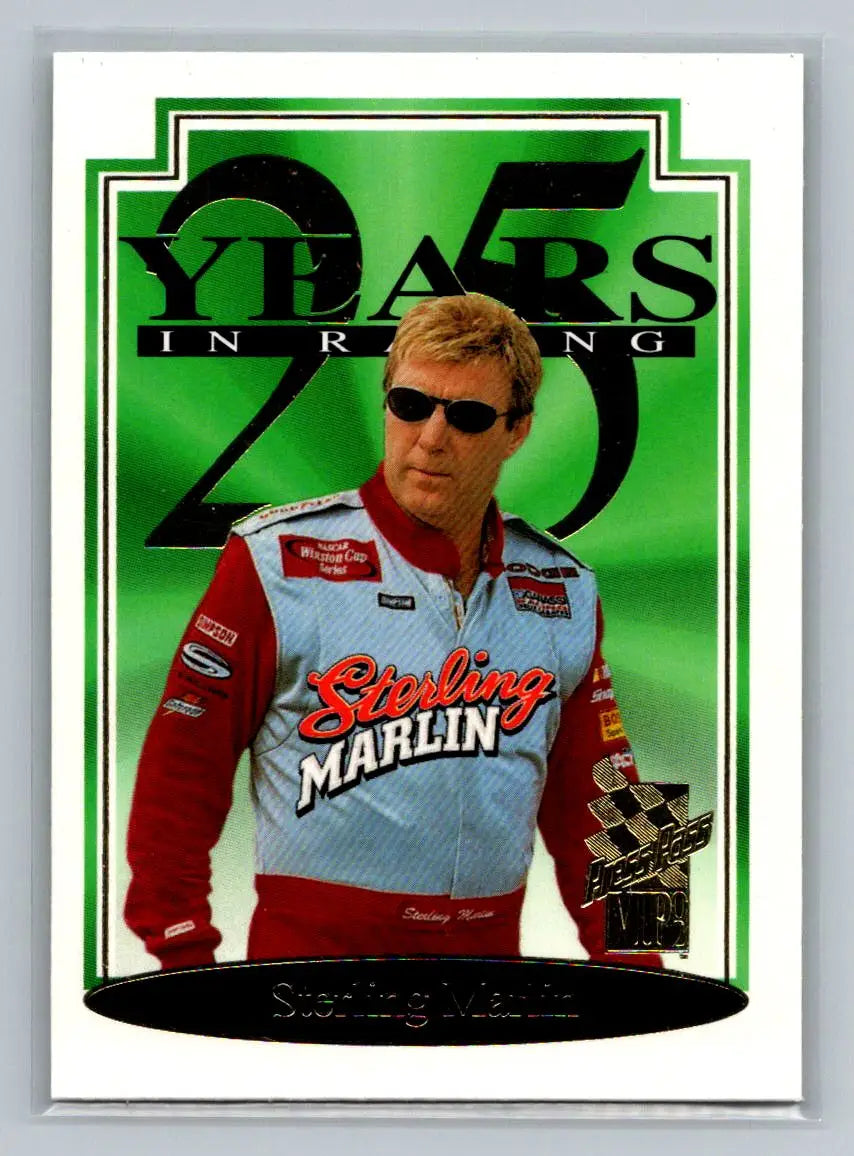 2002 Press Pass VIP #38 Sterling Marlin Chip Ganassi Racing with Felix Sabates - Racing Card Single