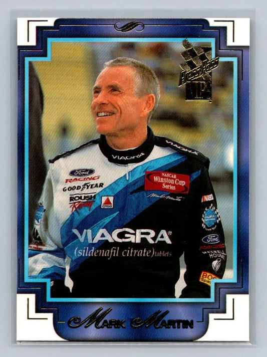 2002 Press Pass VIP #4 Mark Martin Roush Racing - Racing Card Single