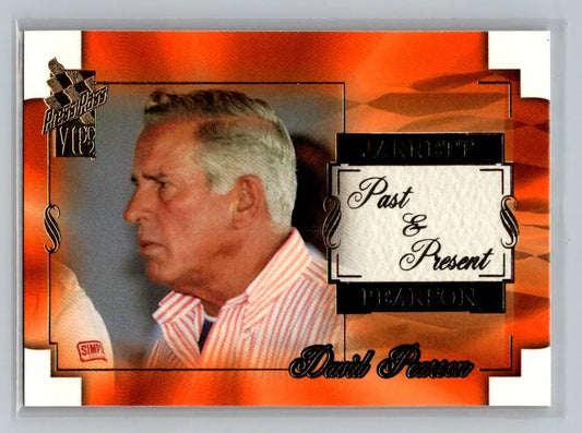 2002 Press Pass VIP #47 David Pearson Wood Brothers Racing - Racing Card Single