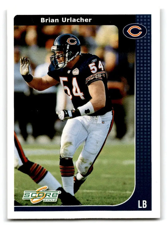 2002 Score #46 Brian Urlacher - Football Card Single