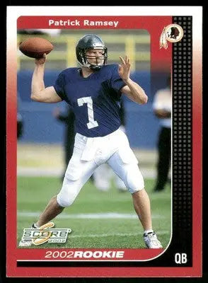2002 Score Rookie Patrick Ramsey #253 Football - Football Card Single