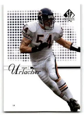 2002 SP Authentic #20 Brian Urlacher - Football Card Single