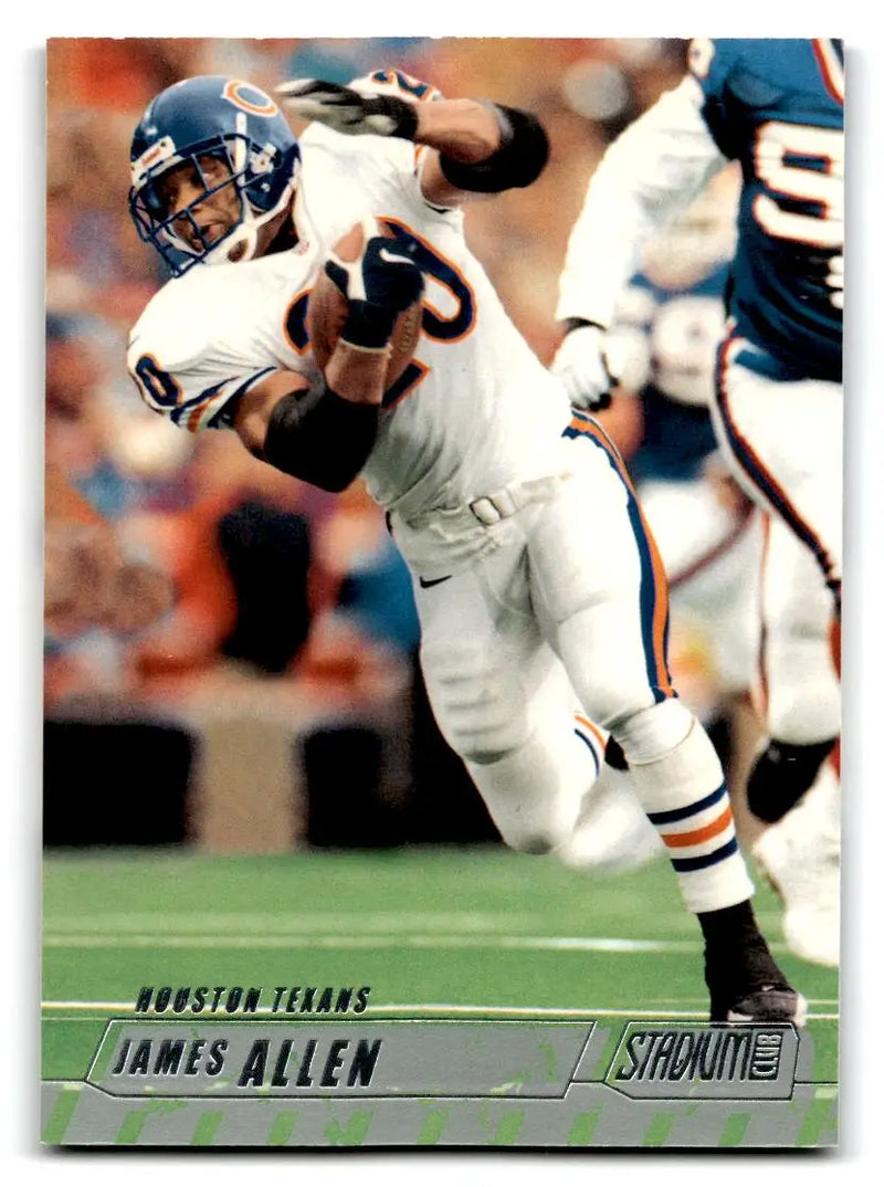 2002 Stadium Club #5 James Allen - Football Card Single