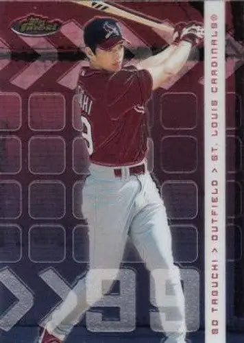 2002 Topps Finest #50 So Taguchi NM-MT RC Rookie Cardinals - Baseball Card Single