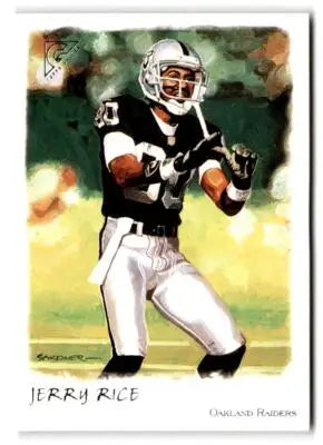 2002 Topps Gallery #114 Jerry Rice - Football Card Single