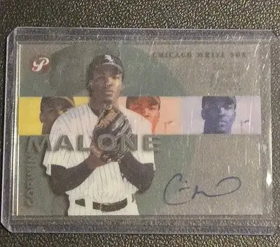2002 Topps Pristine #PE-CM Corwin Malone Personal Endorsements - Baseball Card Single