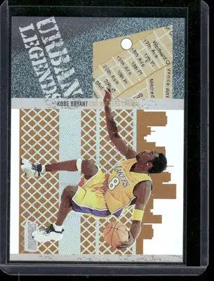 2002 Topps Urban Legends Kobe Bryant #UL2 Basketball