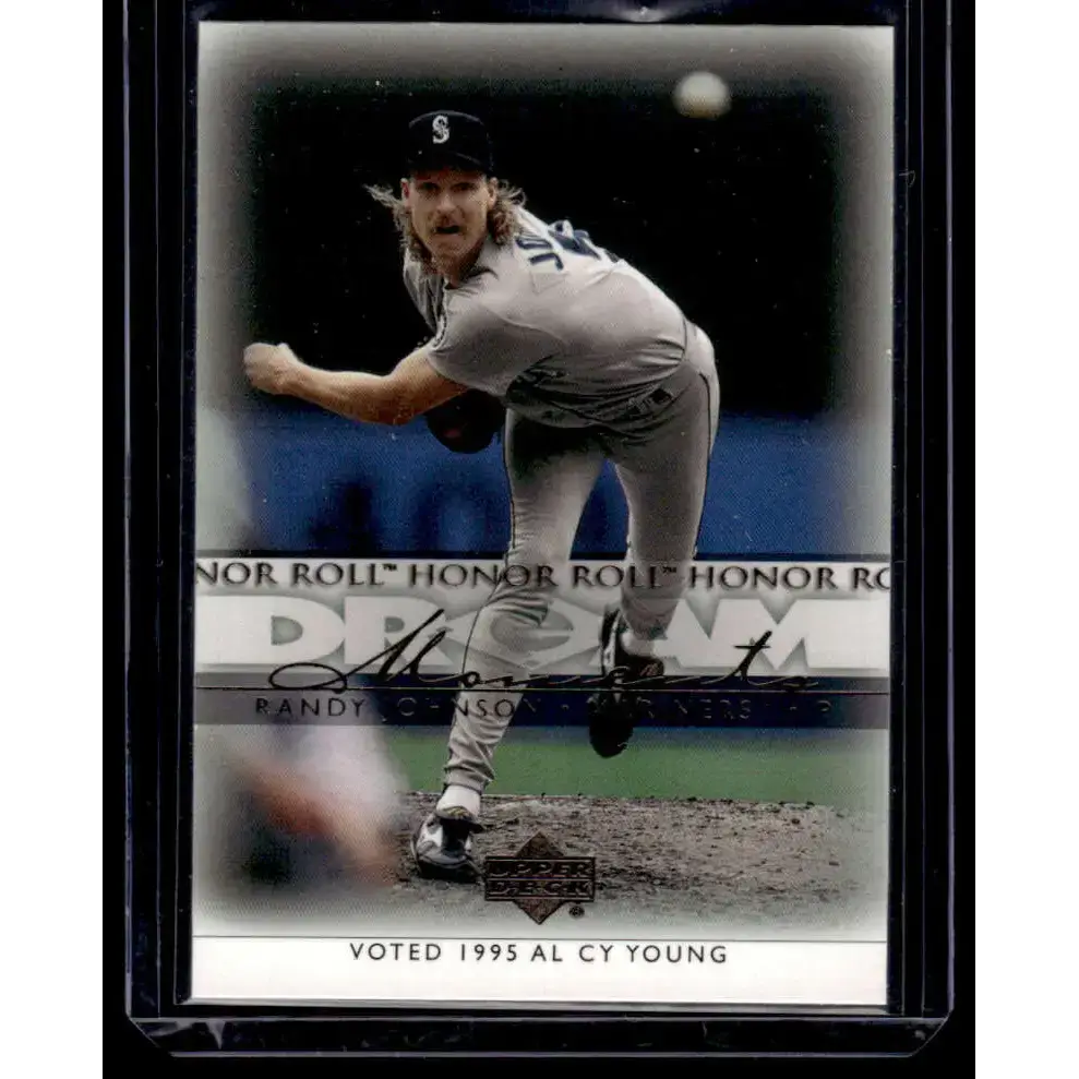 2002 Upper Deck Honor Roll #28 Randy Johnson EX/NM Seattle Mariners Baseball Card - Baseball Card Single
