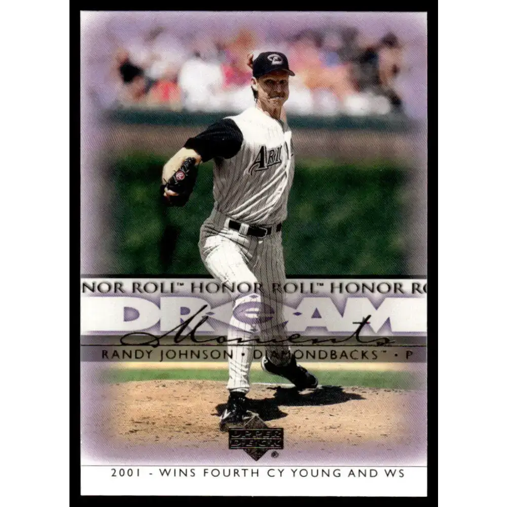 2002 Upper Deck Honor Roll #30 Randy Johnson EX/NM Arizona Diamondbacks Baseball Card - Baseball Card Single