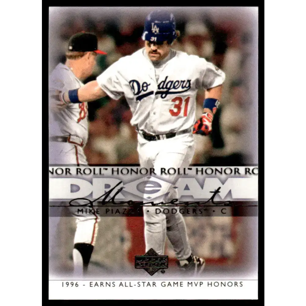2002 Upper Deck Honor Roll #33 Mike Piazza EX/NM Los Angeles Dodgers Baseball Card - Baseball Card Single