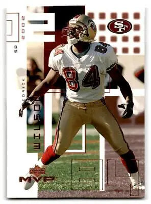 Cedrick Wilson in uniform on 2002 Upper Deck MVP #204 sports trading card