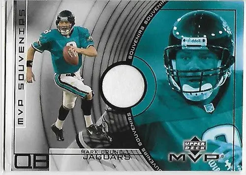 2002 Upper Deck MVP Souvenirs #SSMB Mark Brunell NM-MT MEM Jaguars - Football Card Single
