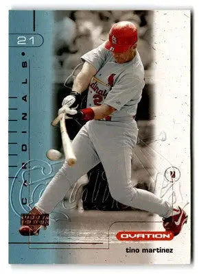 2002 Upper Deck Ovation #36 Tino Martinez - Baseball Card Single
