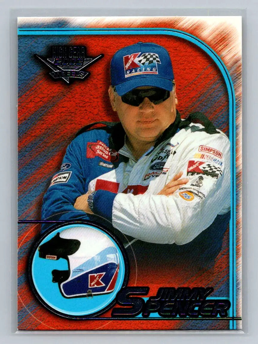 2002 Wheels High Gear #24 Jimmy Spencer Haas-Carter Motorsports - Racing Card Single