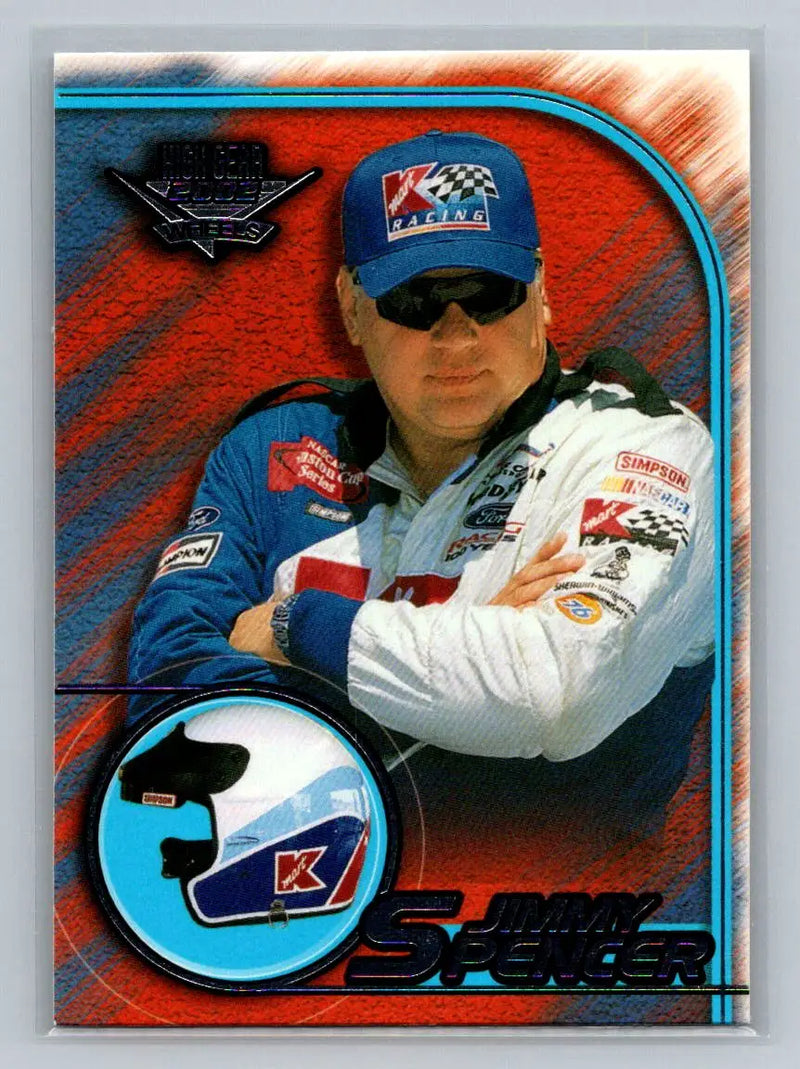 2002 Wheels High Gear #24 Jimmy Spencer Haas-Carter Motorsports - Racing Card Single