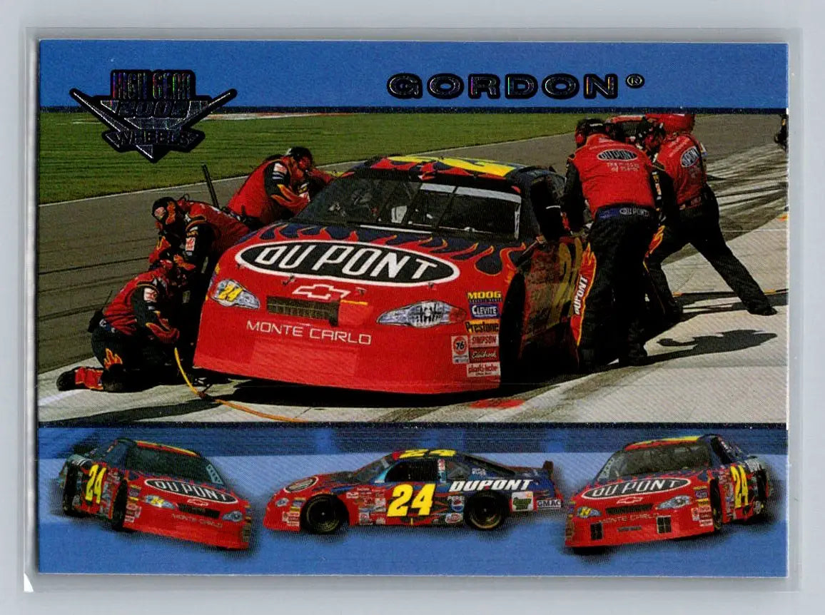 2002 Wheels High Gear #28 Jeff Gordon Hendrick Motorsports - Racing Card Single