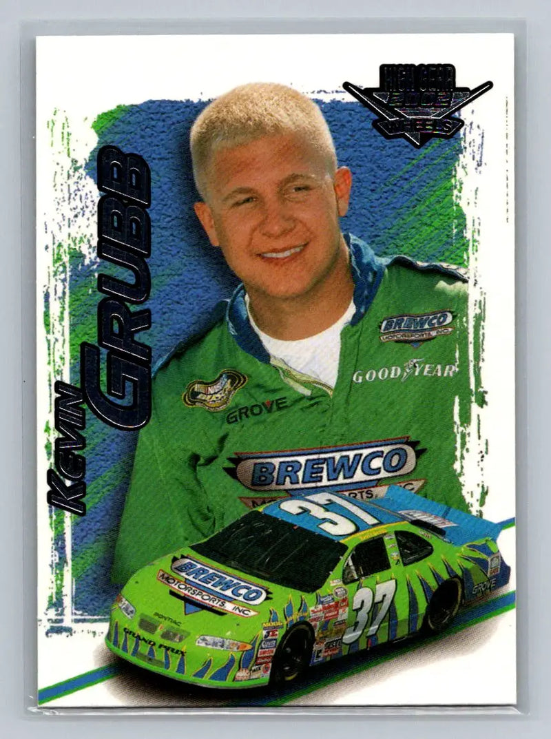 2002 Wheels High Gear #36 Kevin Grubb Brewco Motorsports - Racing Card Single