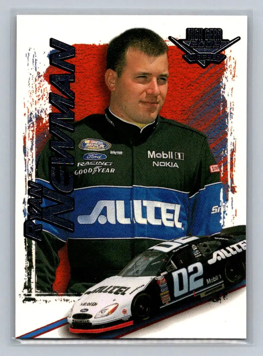 2002 Wheels High Gear #43 Ryan Newman Penske Racing South - Racing Card Single