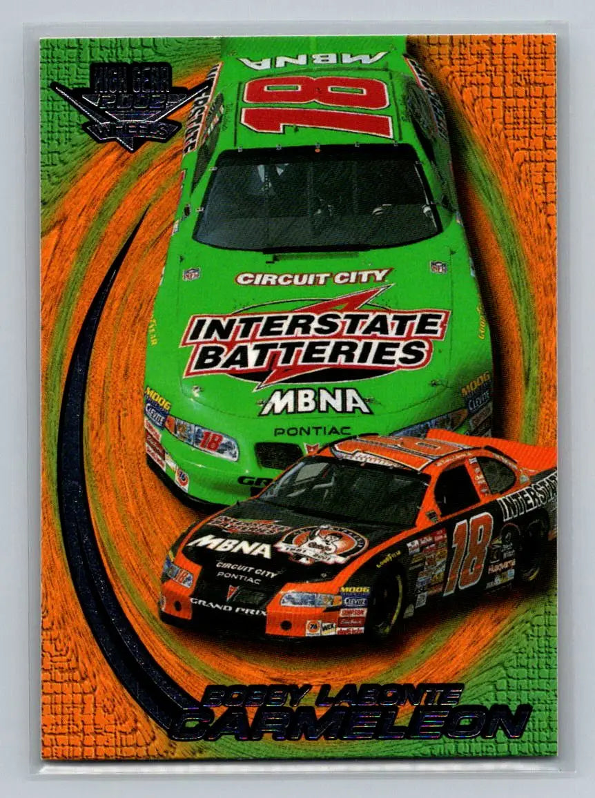 2002 Wheels High Gear #50 Bobby Labonte Joe Gibbs Racing - Racing Card Single