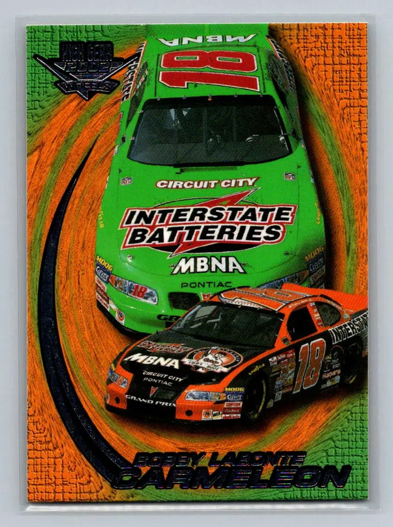 2002 Wheels High Gear #50 Bobby Labonte Joe Gibbs Racing - Racing Card Single